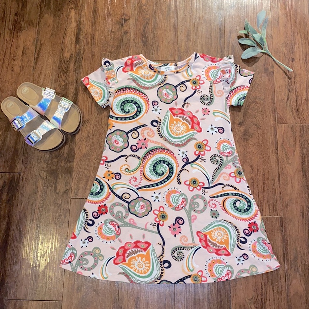 Crown & Ivy girls summer dress size small